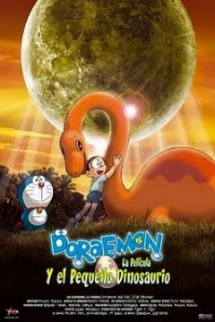 Poster Doraemon y el Pequeño Dinosaurio