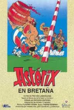 Poster Astérix en Bretaña