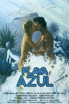 Poster Playa Azul