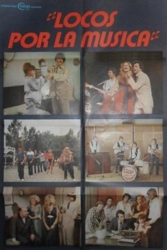 Poster Locos por la Música