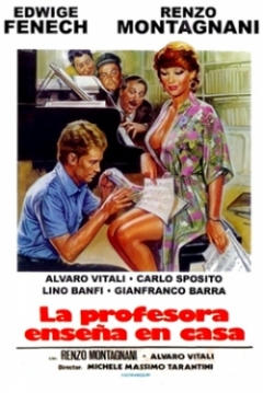 Poster La Profesora Enseña en Casa