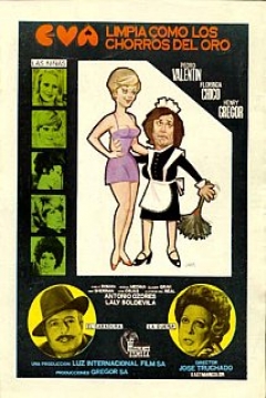 Poster Eva, Limpia como los Chorros del Oro