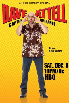 Poster Dave Attell: Captain Miserable