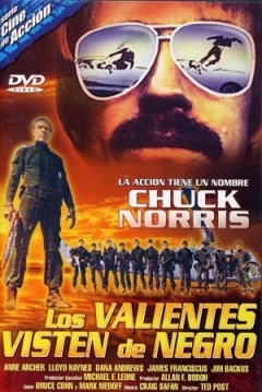 Poster Los Valientes Visten de Negro