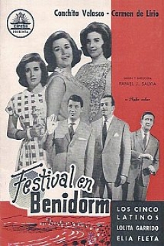 Poster Festival en Benidorm