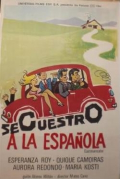 Poster Secuestro a la Española