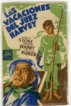 Poster Las Vacaciones del Juez Harvey