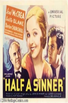 Poster Half a Sinner