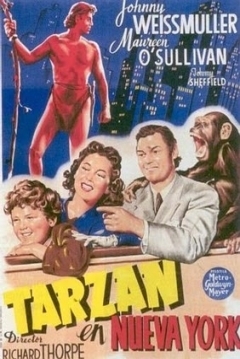 Poster Tarzán en Nueva York