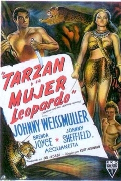 Poster Tarzán y la Mujer Leopardo