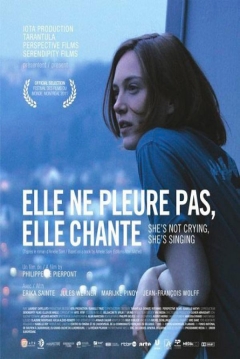 Poster She is Not Crying, She is Singing
