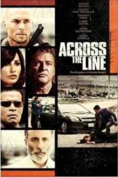 Poster Across the Line: La Huida de Charly Wright