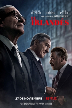 El Irlandés — póster