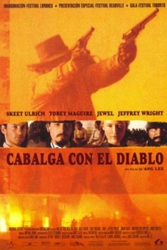 Cabalga con el Diablo — póster