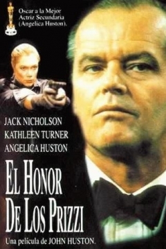 Poster El Honor de los Prizzi