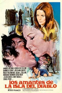 Poster Los Amantes de la Isla del Diablo
