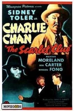 Poster Charlie Chan en Huellas Siniestras