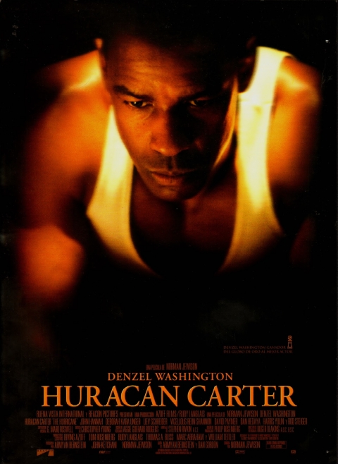 Huracán Carter — póster
