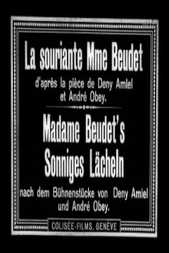 Poster The Smiling Madame Beudet