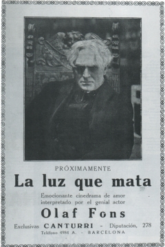 Poster La Luz que Mata