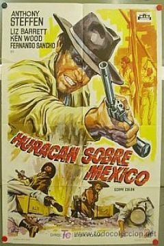 Poster Huracan sobre México