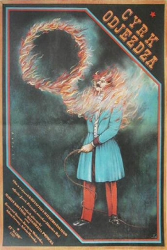 Poster Cyrk Odjezdza