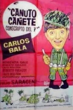 Poster Canuto Cañete, conscripto del siete