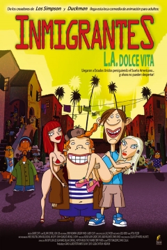 Poster Inmigrantes L.A. Dolce Vita