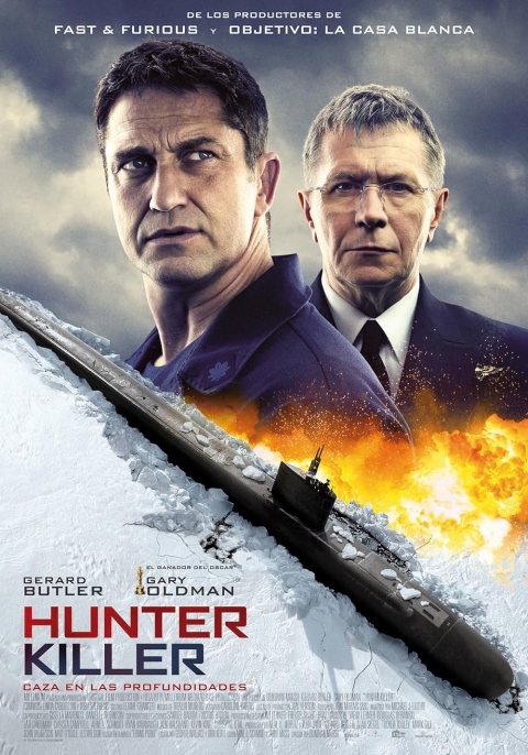Hunter Killer: Caza en las Profundidades — póster