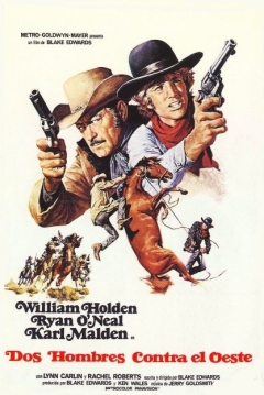 Póster de Dos Hombres Contra el Oeste