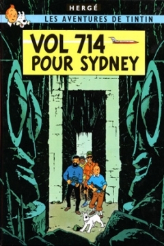 Poster Tintin: Vuelo 714 para Sidney