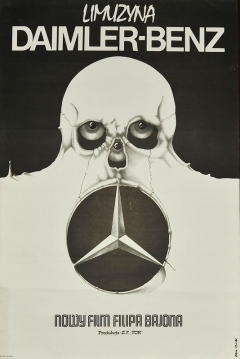 Poster Limusina Daimler-Benz 