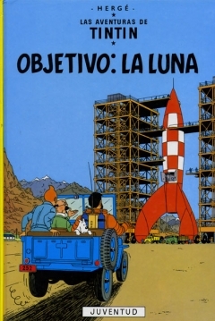 Poster Tintin: Objetivo, la Luna