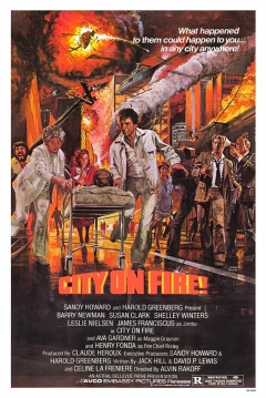 Poster Ciudad en Llamas (Emergencia)