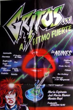 Poster Gritos... a Ritmo Fuerte