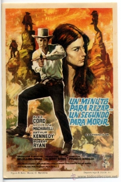 Poster Un Minuto para Rezar, Un Segundo para Morir