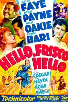 Poster Hello Frisco, Hello