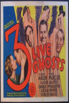 Poster Three Live Ghosts