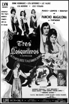 Poster Tres Mosqueteros