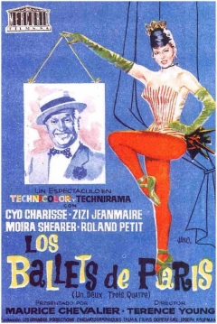 Poster Los Ballets de París