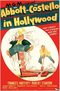 Poster Abbott y Costello en Hollywood