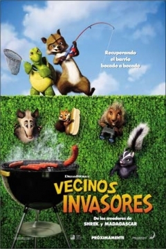 Poster Vecinos Invasores