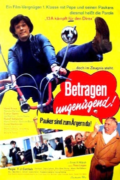 Poster Betragen Ungenügend!