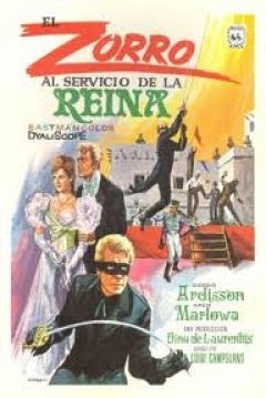 Poster El Zorro al Servicio de la Reina