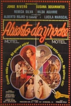 Poster Abierto Día y Noche