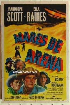 Poster Mares de Arena