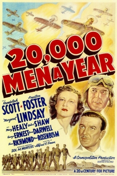 Poster 20,000 Men a Year
