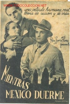 Poster Mientras México Duerme