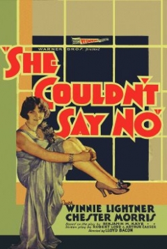 Poster She Couldn't Say No