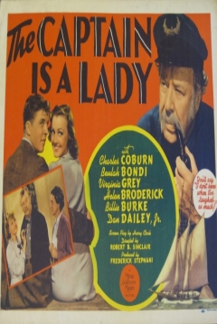 Poster The Captain Is a Lady